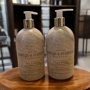 Baylis & Harding Pink Blossom & Lotus Flower Luxury Hand Wash 2-Pack • 16.9 oz